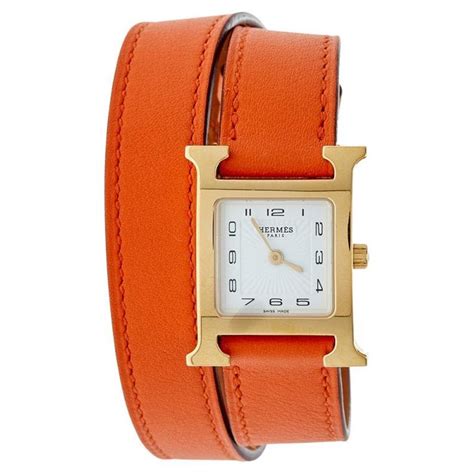 bracelet double tour montre hermes